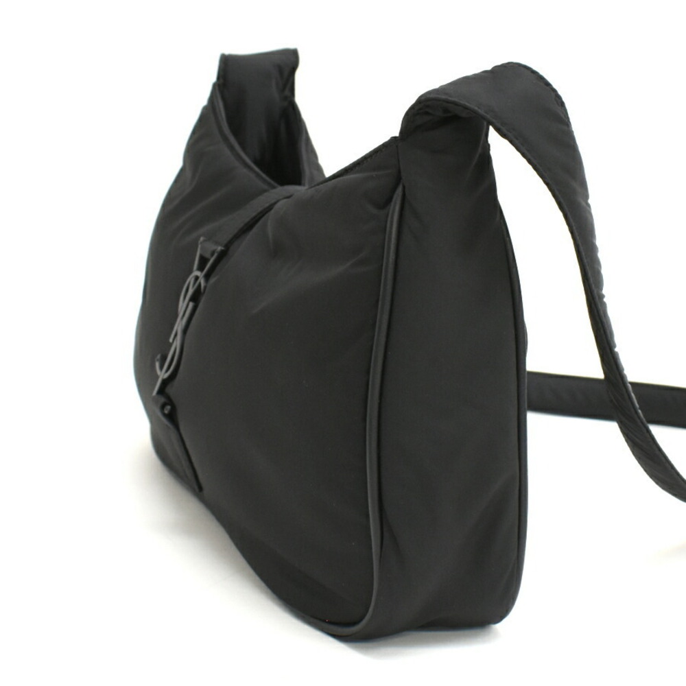 Saint Laurent Saint Laurent YSL Paris Shoulder Bag Black Nylon - Picture 2 of 9